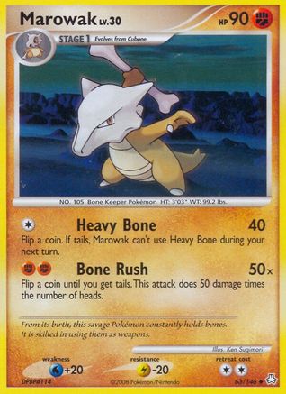 Marowak 63/146 - [Legends Awakened]