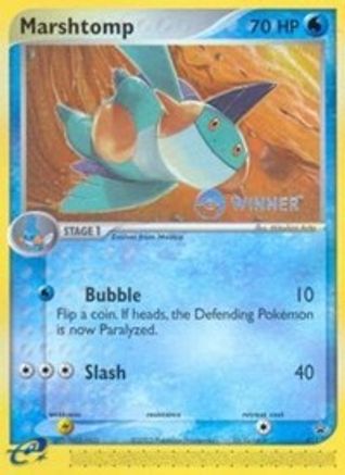 Marshtomp - 011 (e-League) [Winner]/40 - [Nintendo Promos]