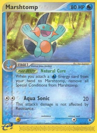 Marshtomp (41/109) [EX : Rubis et Saphir] 