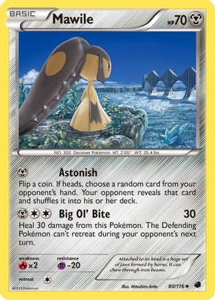 Mawile (80/116) [Noir et blanc : Gel du plasma] 