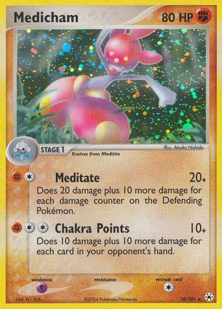 Medicham - 10/101 10/101 - [Hidden Legends] Holofoil