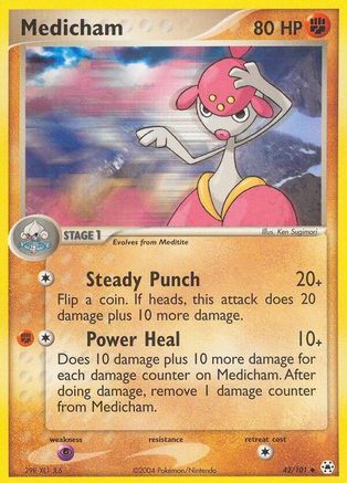 Medicham - 42/101/101 - [Hidden Legends]