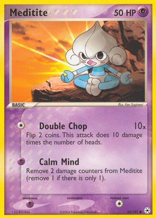 Meditite - 65/101/101 - [Hidden Legends]