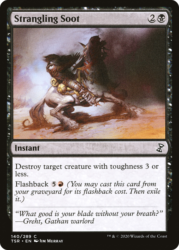 Strangling Soot (TSR-140) - [Time Spiral Remastered] Foil