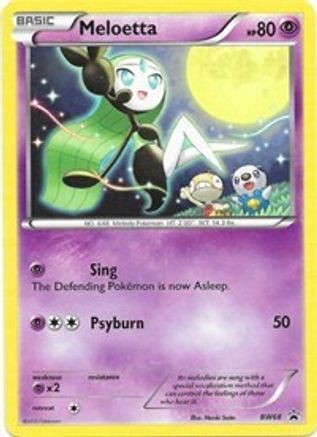 Meloetta - BW68 BW68/101 - [Black and White Promos]