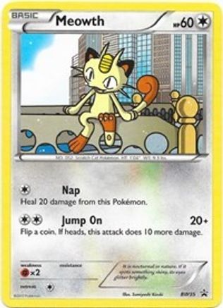 Meowth - BW35/101 - [Black and White Promos]