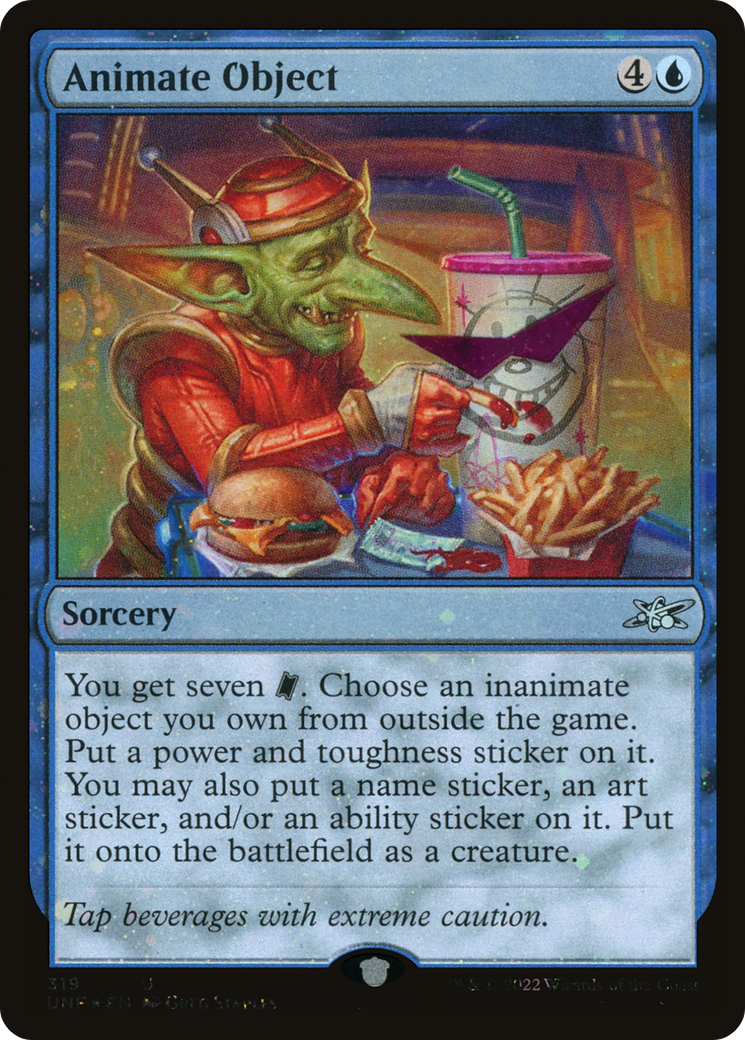 Animate Object (UNF-319) - [Unfinity] Foil