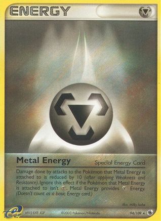 Énergie métallique (94/109) [EX : Rubis et Saphir] 