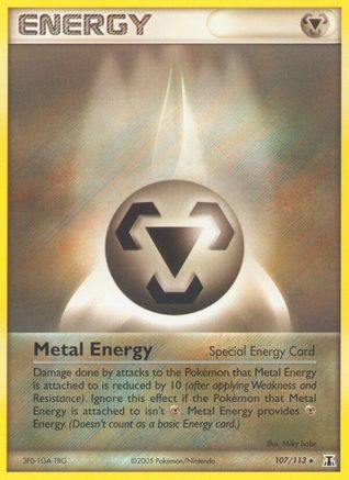 Énergie métallique (107/113) (Estampillé) [EX : Espèces Delta] 