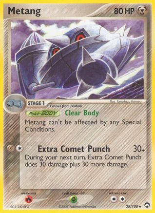Metang/108 - [Power Keepers] Reverse Holofoil