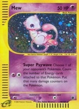 Mew (19/165) [Expédition : Ensemble de base] 