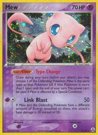 Mew (10/92) [LM Legend Maker] Holofoil