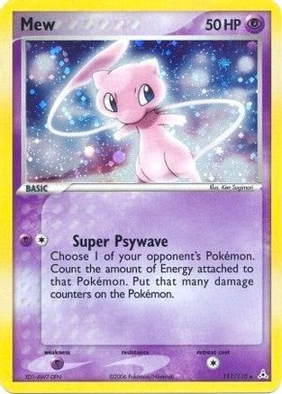 Mew/110 - [Holon Phantoms] Holofoil