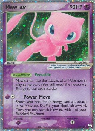 Mew ex (88/92) [EX : Créateur de légendes] 