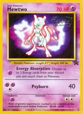 Mewtwo (Movie Promo) 3/53 - [WoTC Promo]