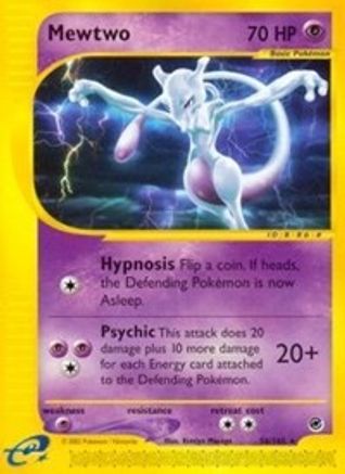 Mewtwo (56/165) [Expédition : Ensemble de base] 