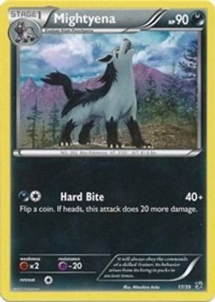 Mightyena (17/39) [XY: Kalos Starter Set]