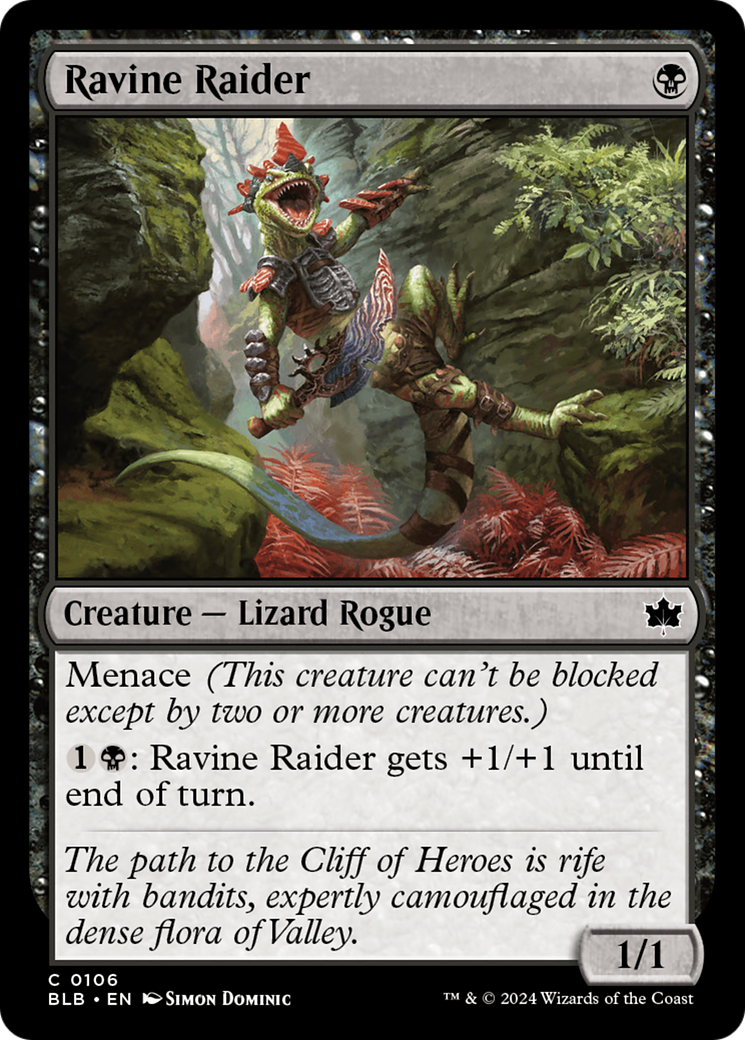 Ravine Raider (BLB-106) - [Bloomburrow]