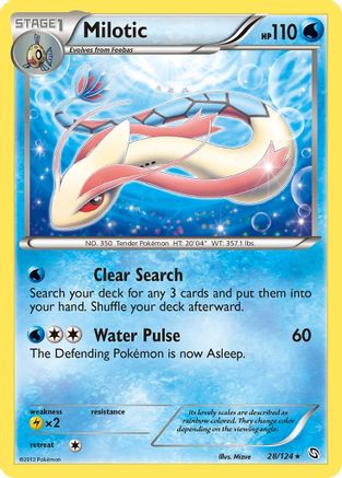 Milotic 28/124 - [Dragons Exalted] Holofoil