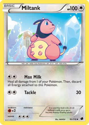 Miltank (93/116) [Noir et blanc : Gel du plasma] 