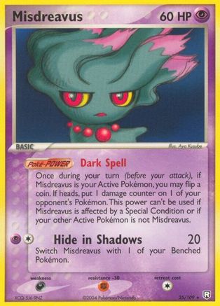 Misdreavus 25/109 - [Team Rocket Returns]