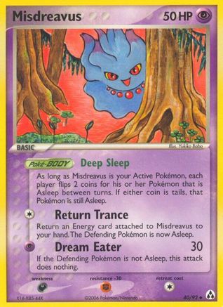 Misdreavus/92 - [Legend Maker] Reverse Holofoil
