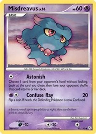 Misdreavus (91/130) [Diamant et perle : ensemble de base] 