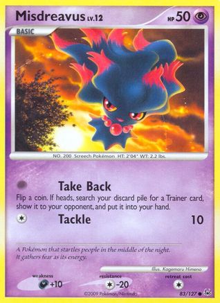 Misdreavus 83/127 - [Platinum]