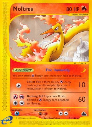 Moltres/144 - [Skyridge]