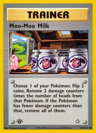 Moo-Moo Milk 101/111 - [Neo Genesis] 1st Edition