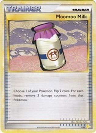 Lait Moomoo (1/30) [HeartGold &amp; SoulSilver : Kit d'entraînement - Raichu] 