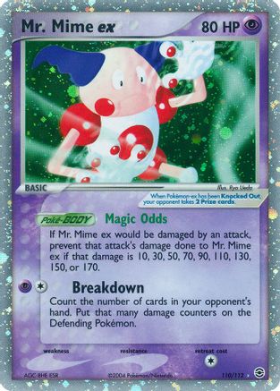 M. Mime ex (110/112) [EX : Rouge Feu et Vert Feuille] 