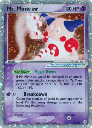 Mr. Mime ex - 111/112 111/112 - [FireRed & LeafGreen]