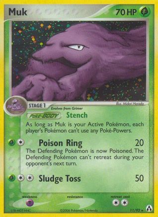 Muk (11/92) [EX : Créateur de légendes] 