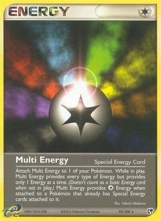 Multi Energy 93/100 - [Sandstorm] Reverse Holofoil