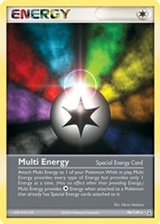 Multi Énergie (96/110) (Estampillé) [EX : Fantômes Holon] 