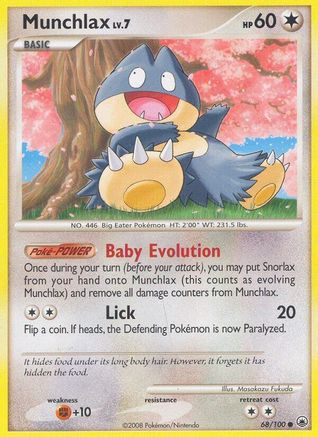 Munchlax 68/100 - [Majestic Dawn]