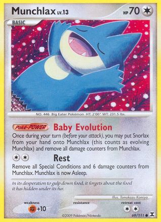 Munchlax (69/111) [Platine : Rivals montants] 