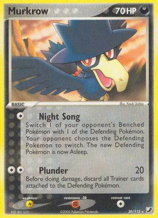 Murkrow (30/115) [EX : Forces invisibles] 