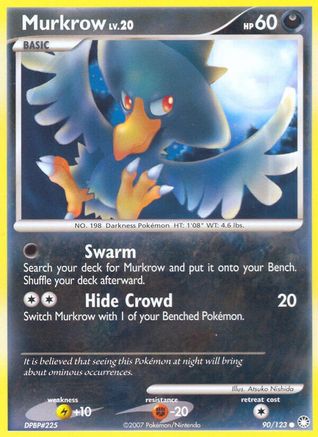 Murkrow 90/123 - [Mysterious Treasures]