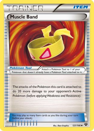 Muscle Band 121/146 - [XY Base Set]