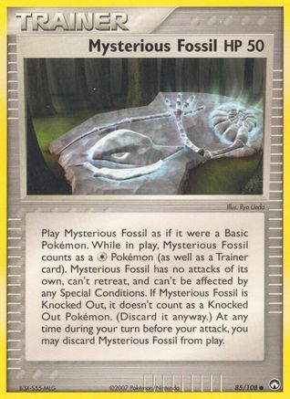 Mysterious Fossil/108 - [Power Keepers] Reverse Holofoil