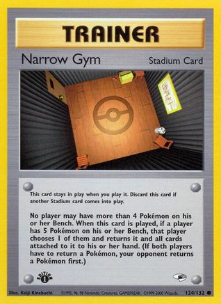 Narrow Gym 124/132 - [Gym Heroes] 1st Edition