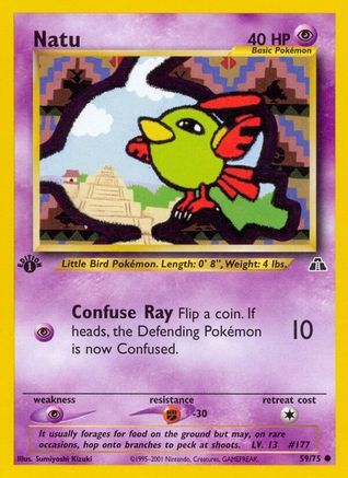 Natu 59/75 - [Neo Discovery] 1st Edition