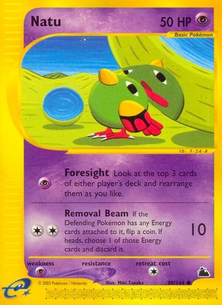 Natu 80/144 - [Skyridge]