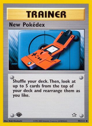 New Pokedex 95/111 - [Neo Genesis] Unlimited