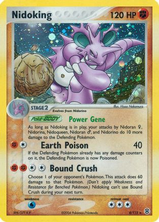 Nidoking (8/112) [EX : Rouge Feu et Vert Feuille] 