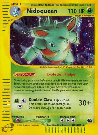 Nidoqueen (H21)/144 - [Skyridge] Holofoil