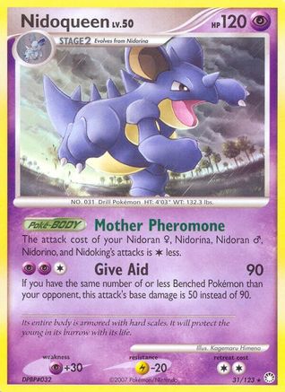Nidoqueen (31/123) [Diamant et perle : trésors mystérieux] 
