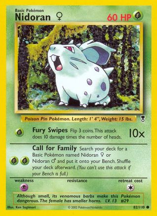 Nidoran F 82/110 - [Legendary Collection]